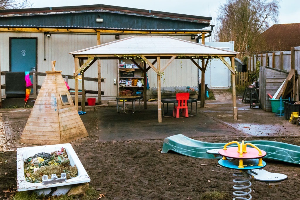 Cygnets Pre-School new all-weather outdoor space