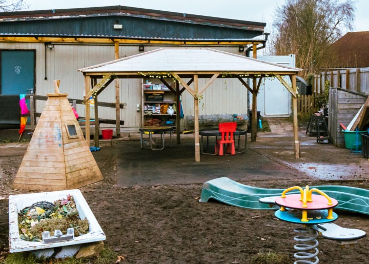 Cygnets Pre-School new all-weather outdoor space