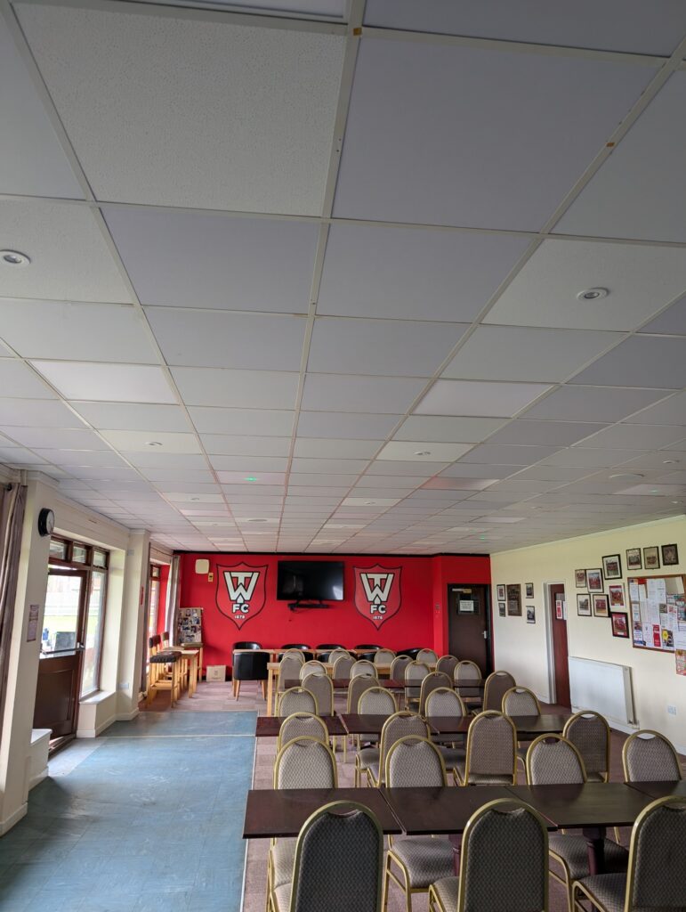 Warminster Town football club's clubhouse revamped