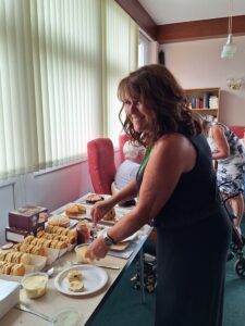 Afternoon tea party at The Homestead