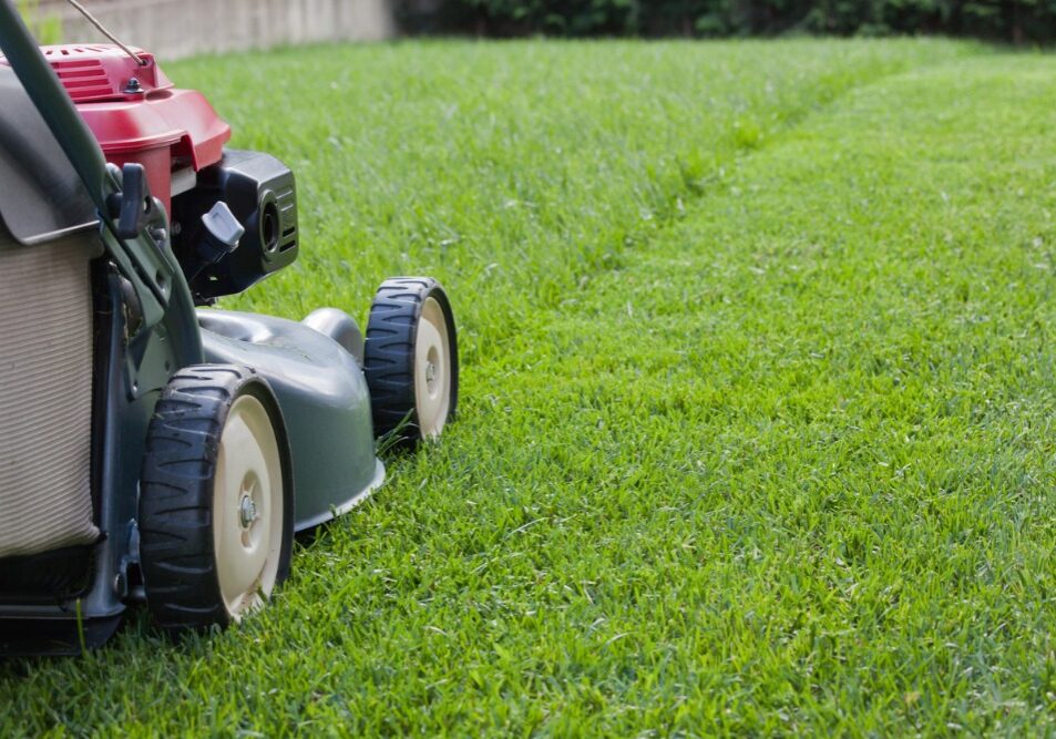 mowing-the-grass-picture-id154099460